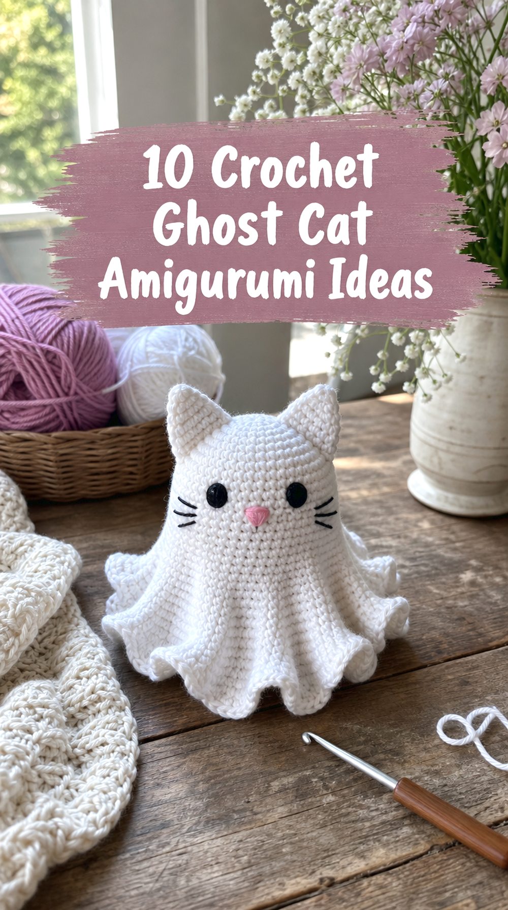 Crochet Ghost Cat Amigurumi Ideas