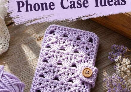 Crochet Lace Phone Case Ideas