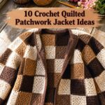 Crochet Quilted Patchwork Jacket Ideas