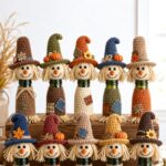 Crochet Scarecrow Bottle Topper Ideas