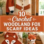 Crochet Woodland Fox Scarf Ideas