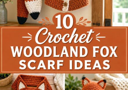 Crochet Woodland Fox Scarf Ideas