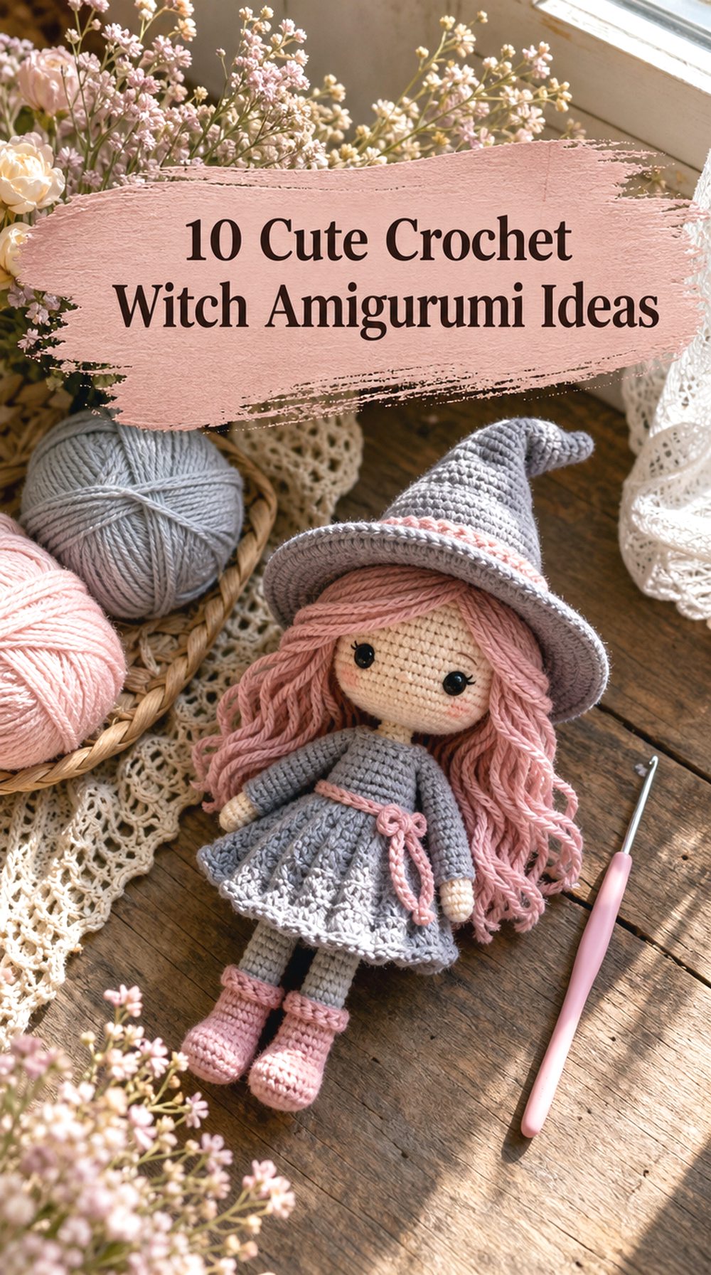 Cute Crochet Witch Amigurumi Ideas
