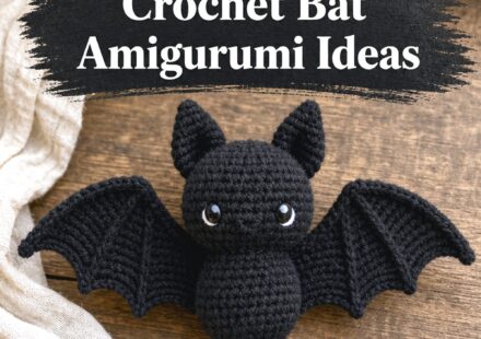 Spooky Crochet Bat Amigurumi Ideas