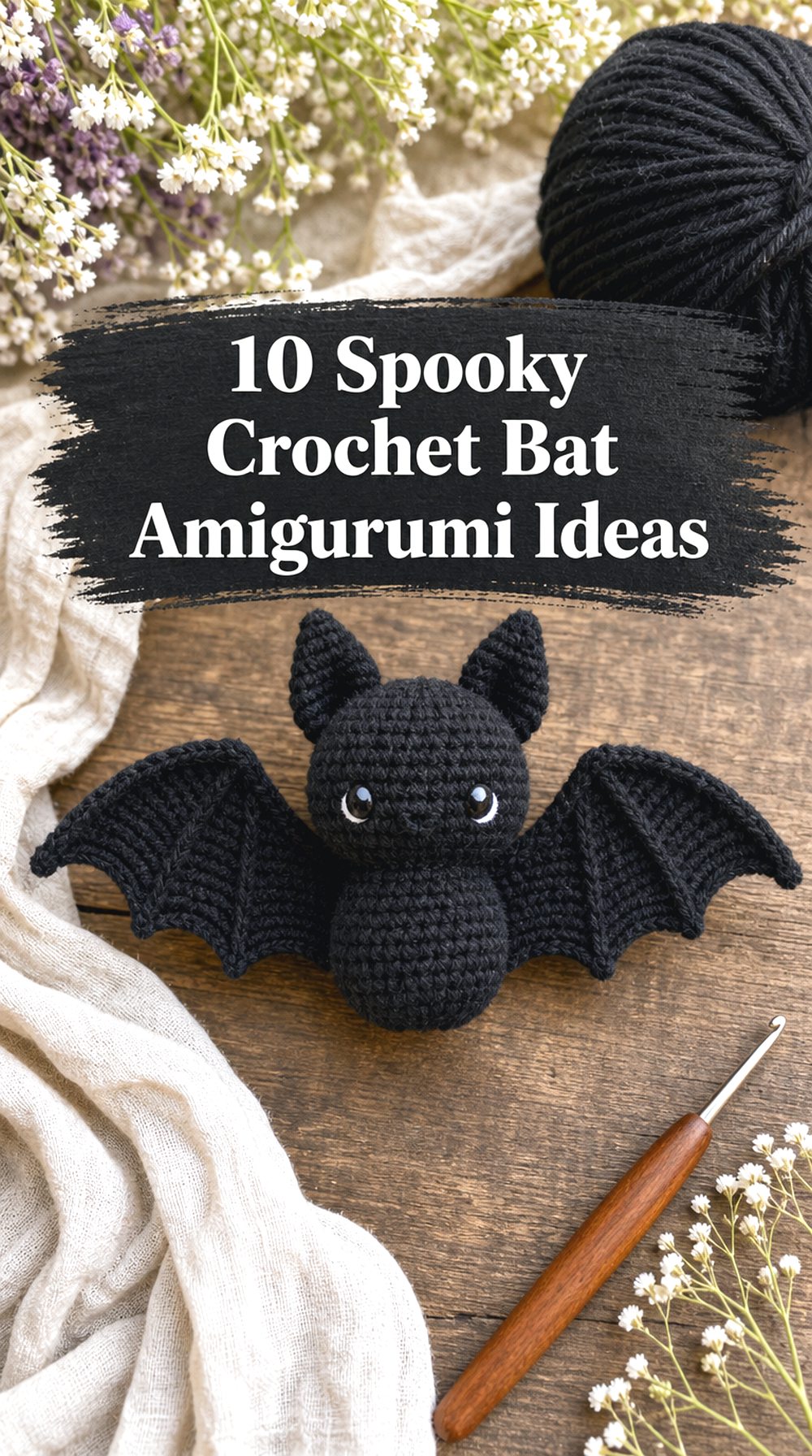 Spooky Crochet Bat Amigurumi Ideas