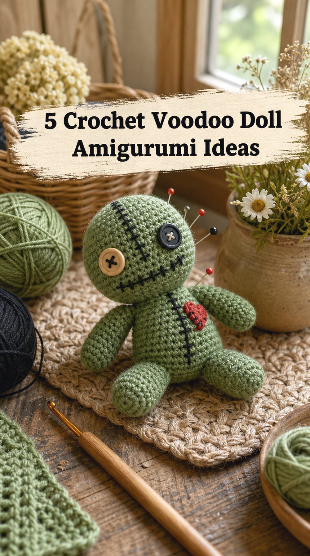 Crochet Voodoo Doll Amigurumi Ideas
