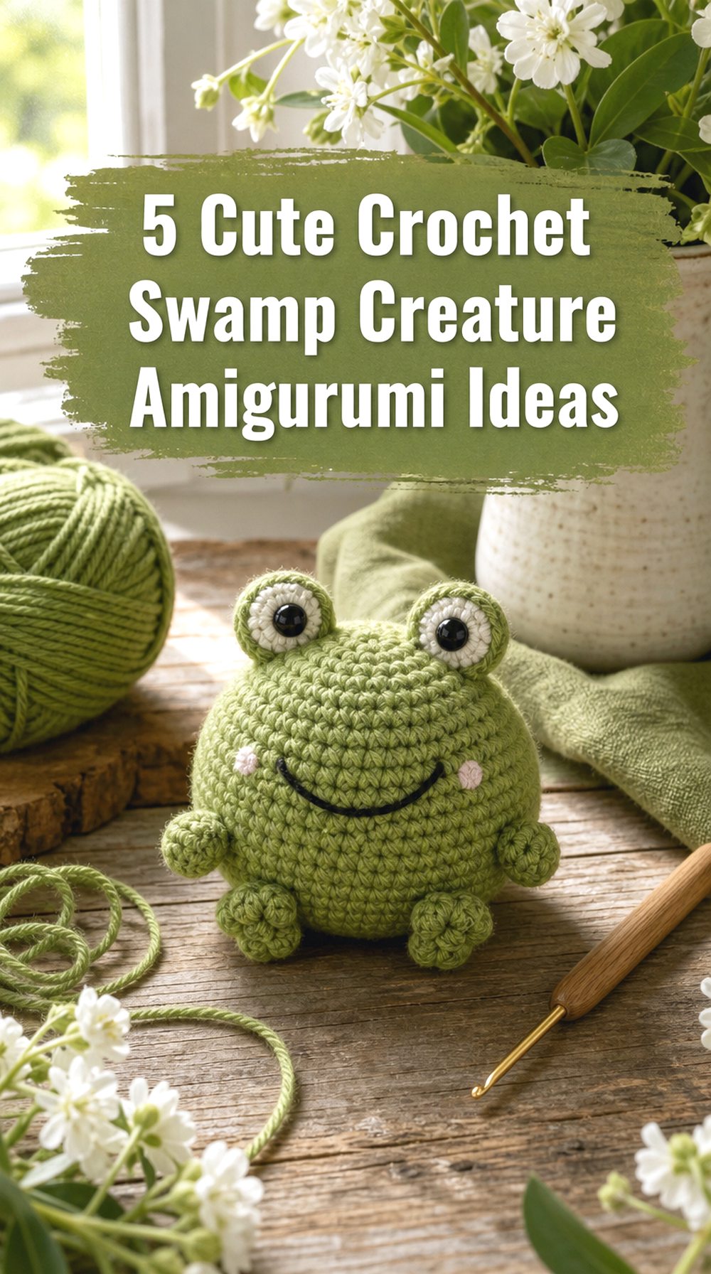 Cute Crochet Swamp Creature Amigurumi Ideas