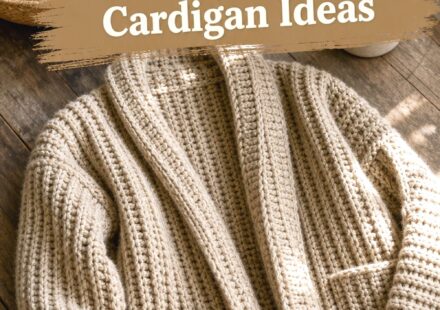 Crochet Chunky Ribbed Cardigan Ideas