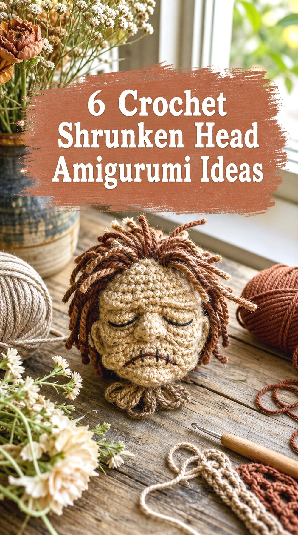 Crochet Shrunken Head Amigurumi Ideas