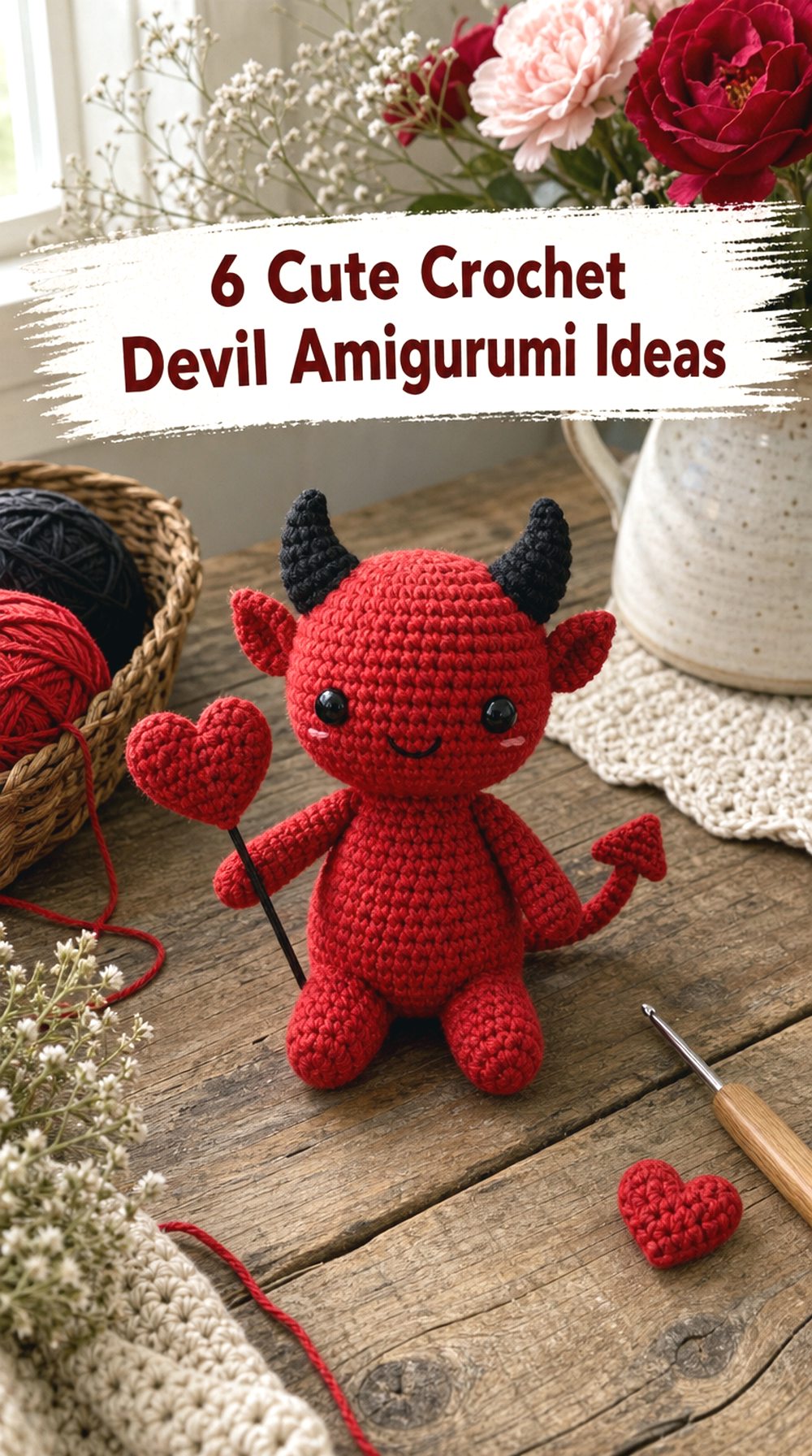 Cute Crochet Devil Amigurumi Ideas