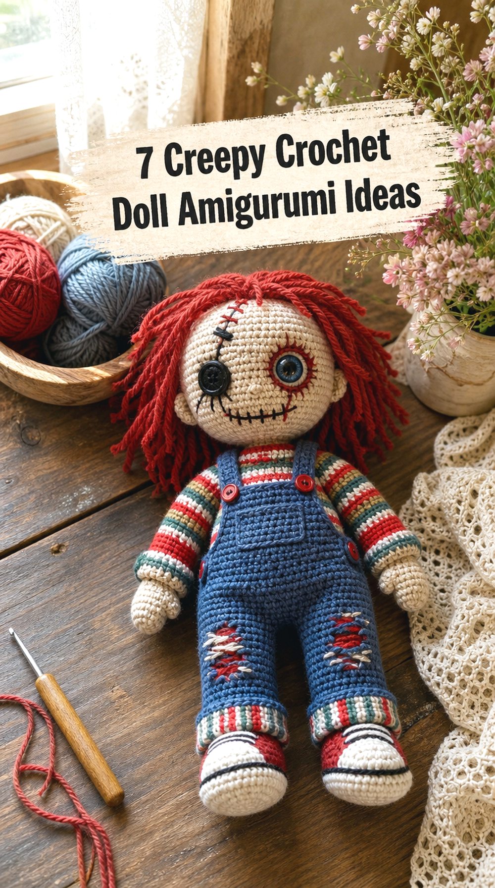 Creepy Crochet Doll Amigurumi Ideas
