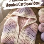 Crochet Hexagon Hooded Cardigan Ideas
