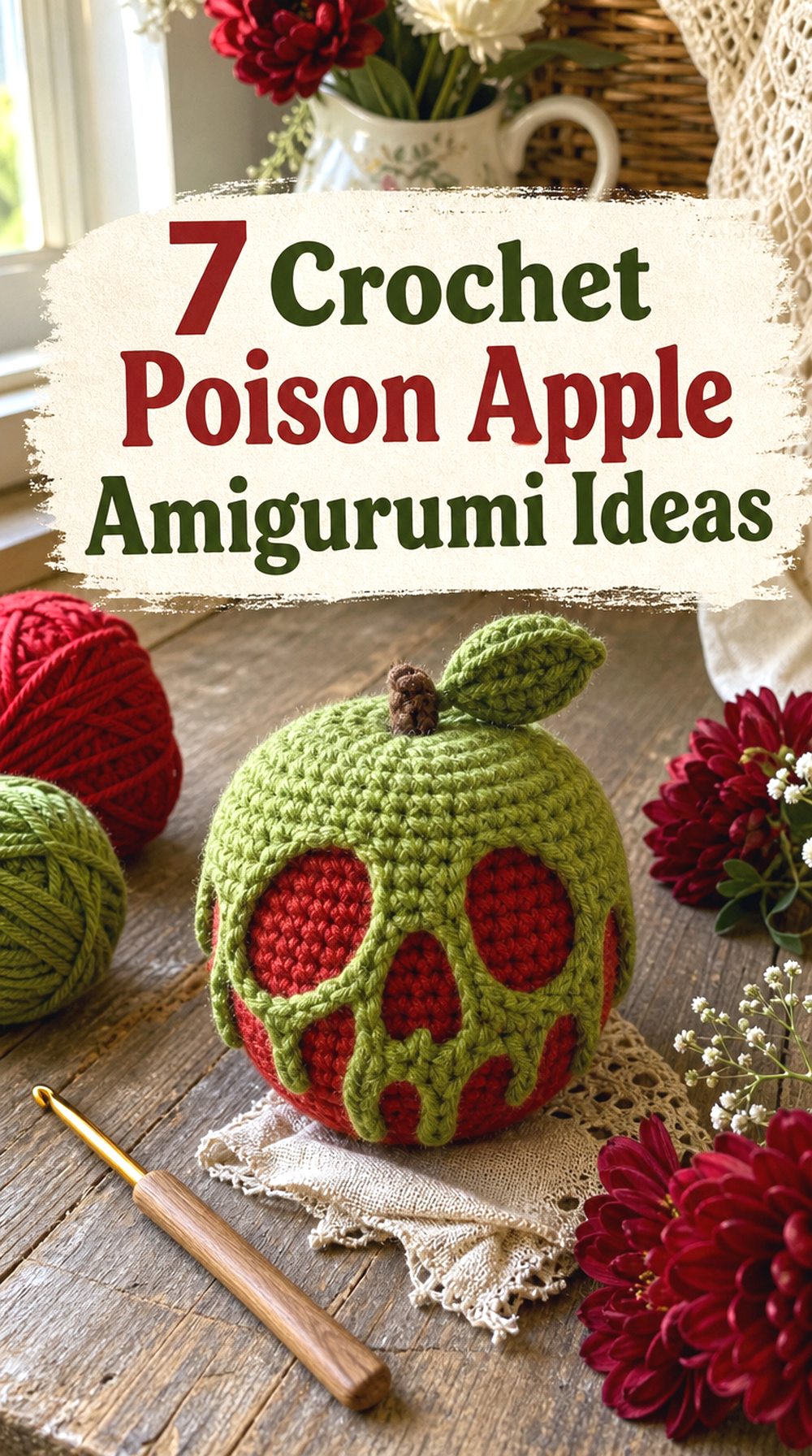 Crochet Poison Apple Amigurumi Ideas