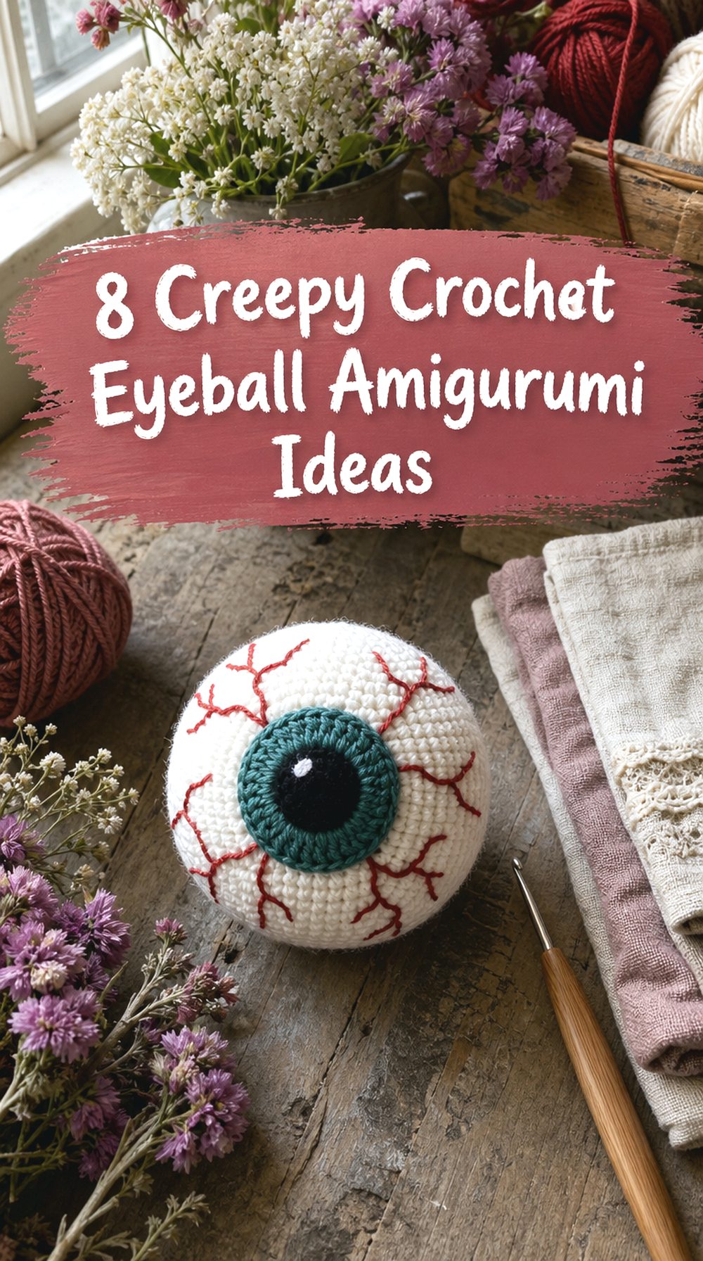 Creepy Crochet Eyeball Amigurumi Ideas