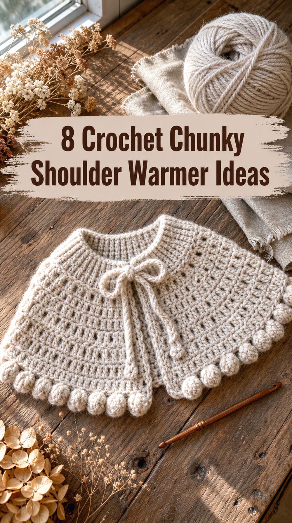 Crochet Chunky Shoulder Warmer Ideas