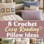 Crochet Cozy Reading Pillow Ideas