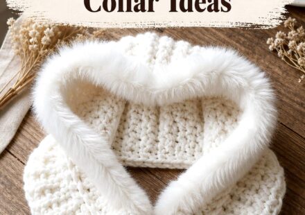 Crochet Faux Fur Hooded Collar Ideas