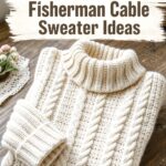 Crochet Fisherman Cable Sweater Ideas