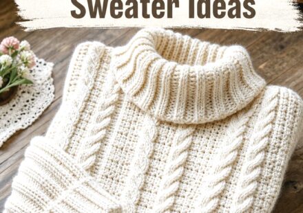 Crochet Fisherman Cable Sweater Ideas