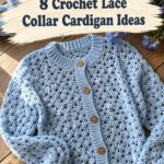 Crochet Lace Collar Cardigan Ideas