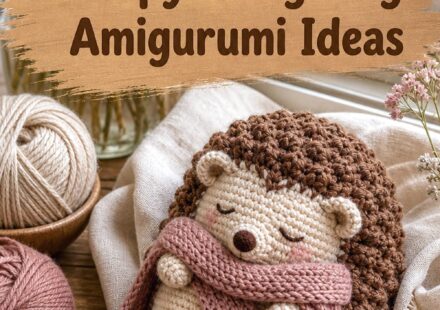 Crochet Sleepy Hedgehog Amigurumi Ideas