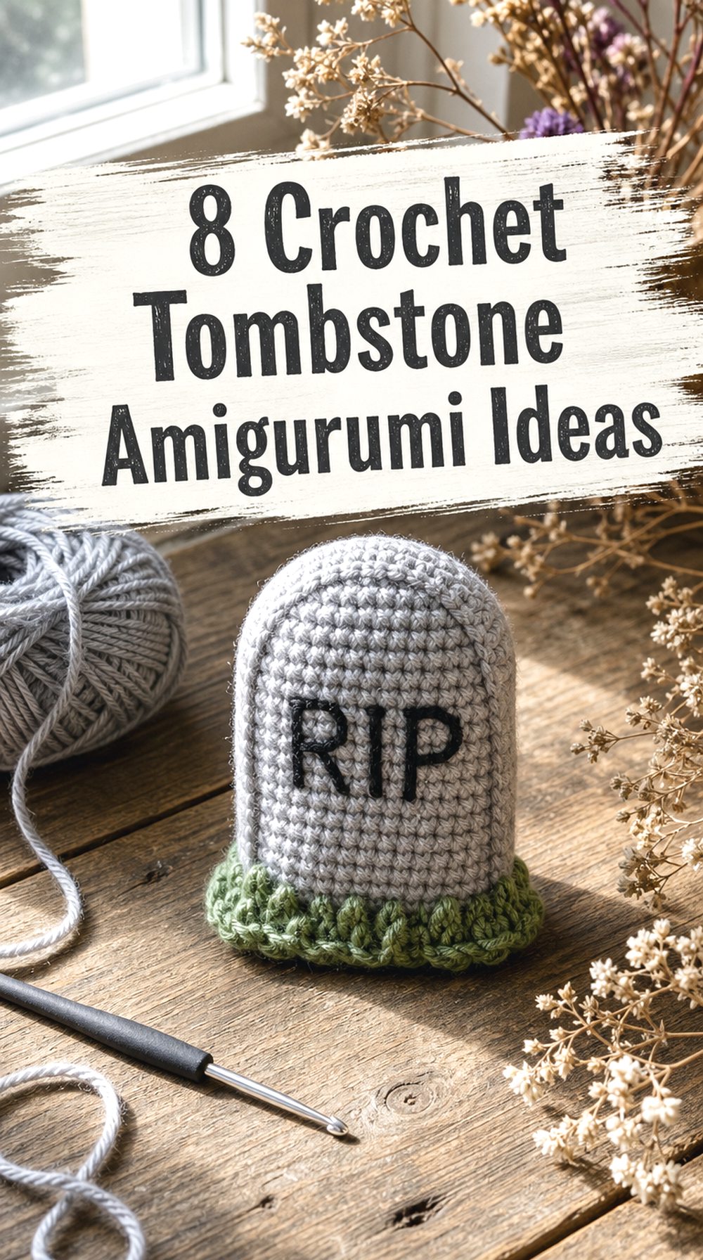 Crochet Tombstone Amigurumi Ideas
