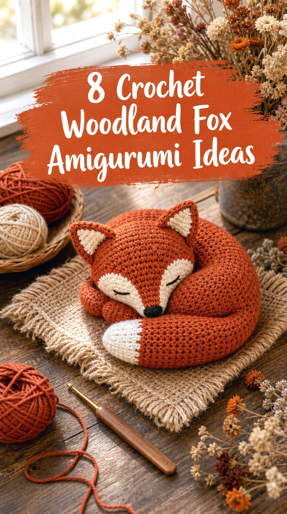 Crochet Woodland Fox Amigurumi Ideas