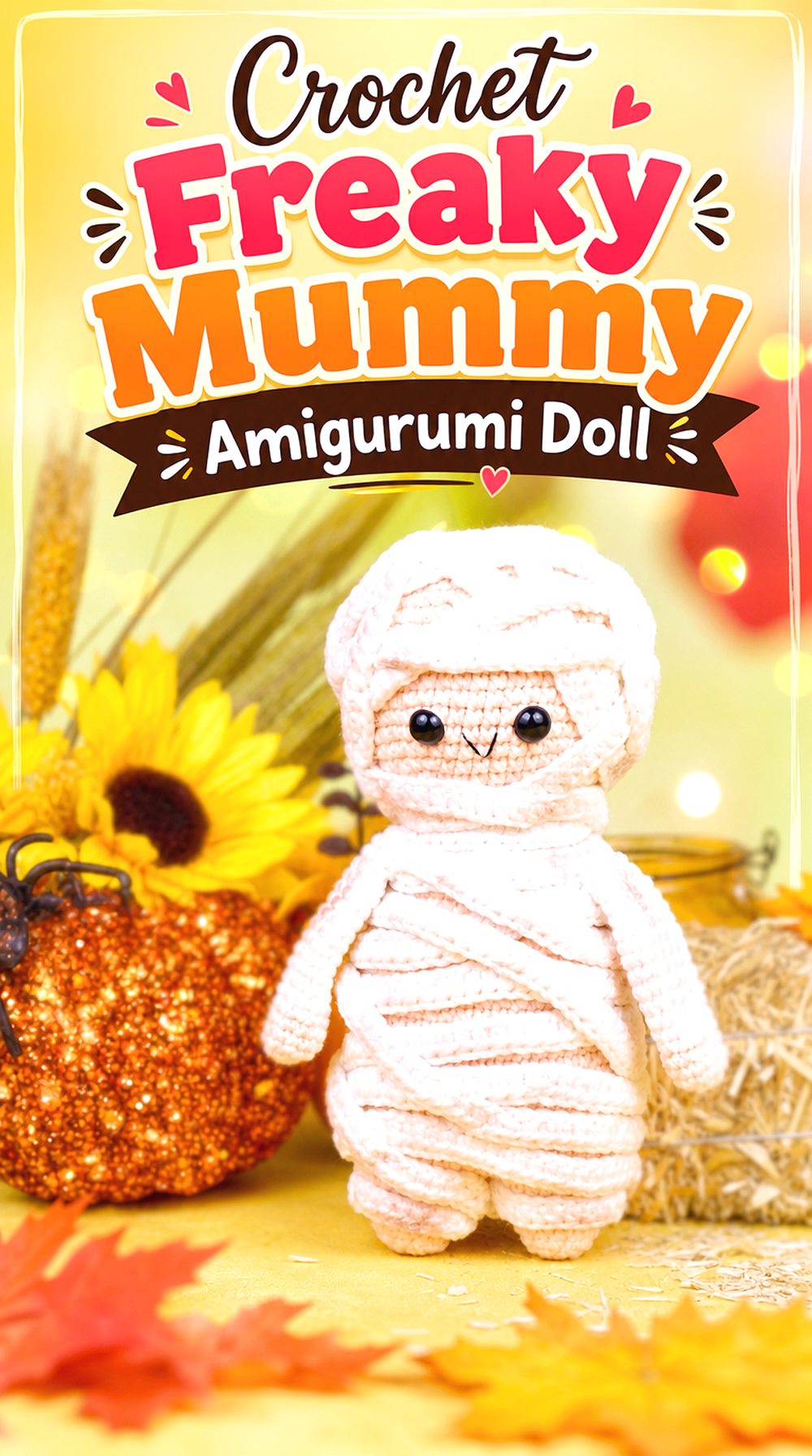 Crochet Freaky Mummy Amigurumi Doll