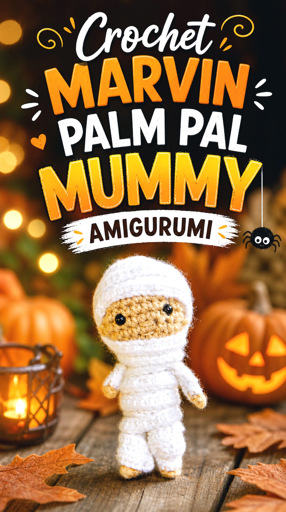 Crochet Marvin Palm Pal Mummy Amigurumi