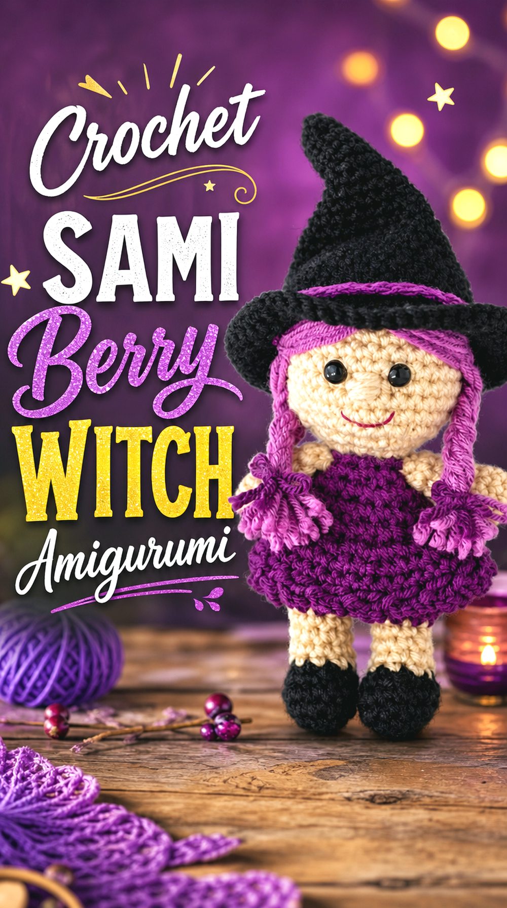 Crochet Sami Berry Witch Amigurumi
