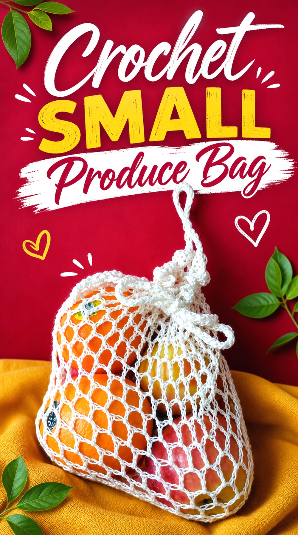 Crochet Small Produce Bag