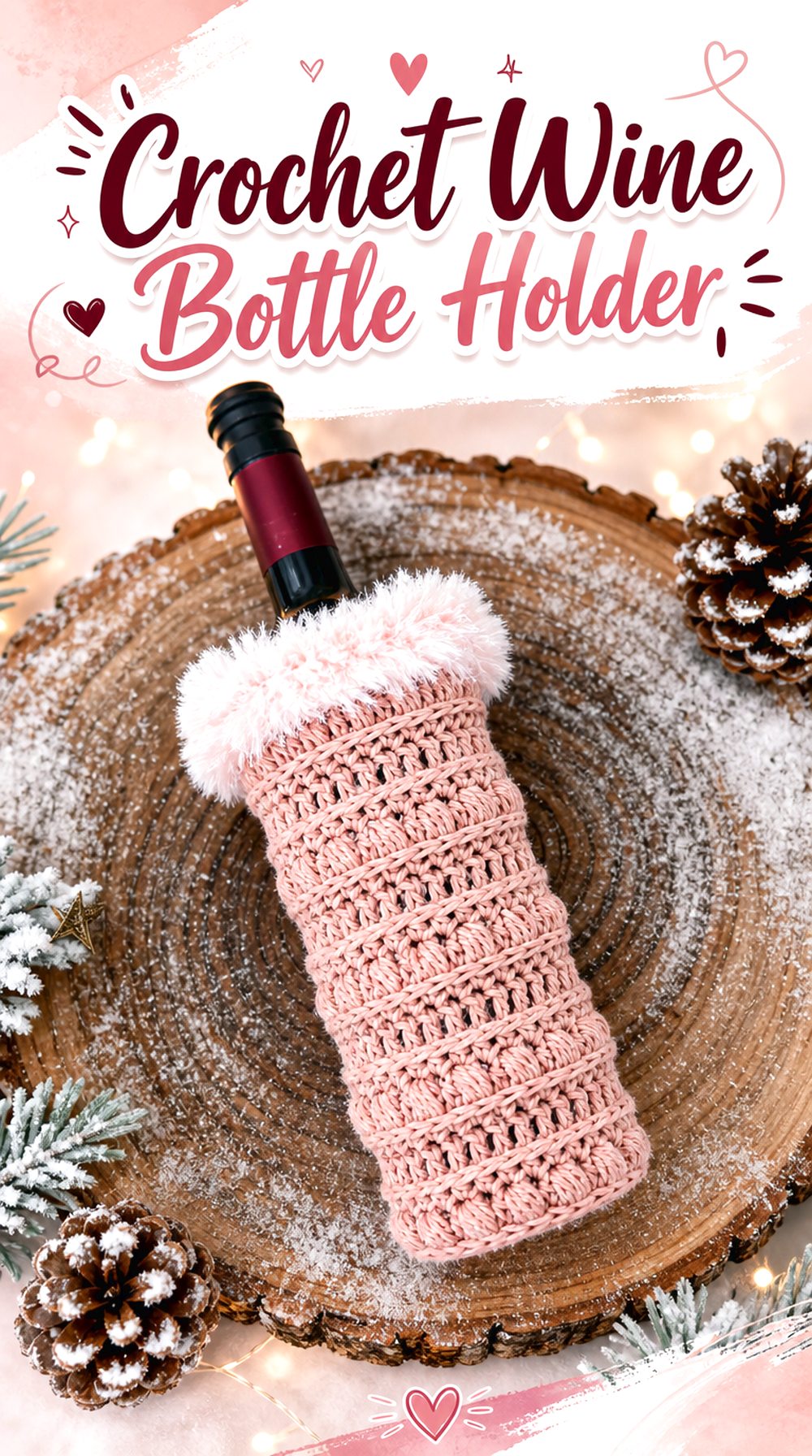 Crochet Wine Bottle Holder