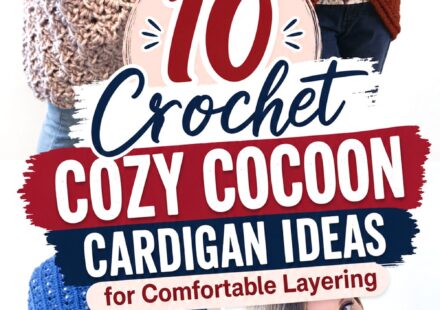 Crochet Cozy Cocoon Cardigan Ideas for Comfortable Layering