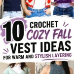 Crochet Cozy Fall Vest Ideas for Warm and Stylish Layering