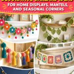 Crochet Decorative Garland Ideas for Home Displays, Mantels, and Seasonal Corners