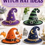 Crochet Enchanted Witch Hat Ideas for Costumes, Decor, and Mini Accessories