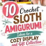 Crochet Sloth Amigurumi Ideas for a Cozy Display and Gift Collection