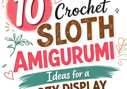 Crochet Sloth Amigurumi Ideas for a Cozy Display and Gift Collection