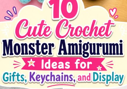Cute Crochet Monster Amigurumi Ideas for Gifts, Keychains, and Display