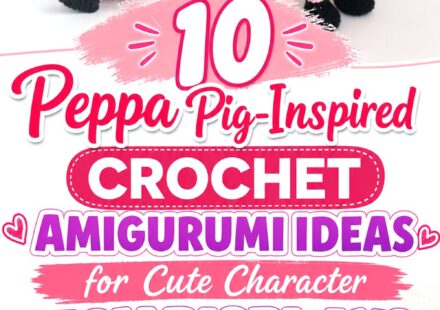 Peppa Pig Inspired Crochet Amigurumi Ideas for Cute Character Toy Displays