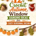 Crochet Autumn Window Hanging Ideas for Cozy Seasonal Decor