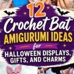 Crochet Bat Amigurumi Ideas for Halloween Displays, Gifts, and Charms