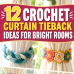 Crochet Curtain Tieback Ideas for Bright Rooms