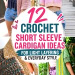 Crochet Short Sleeve Cardigan Ideas for Light Layering and Everyday Style