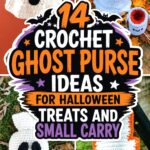 Crochet Ghost Purse Ideas for Halloween Treats and Small Carry