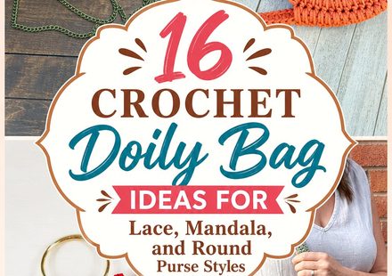Crochet Doily Bag Ideas for Lace, Mandala, and Round Purse Styles