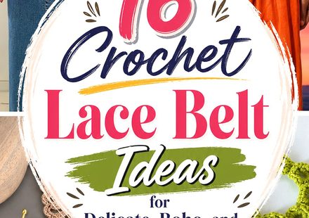 Crochet Lace Belt Ideas for Delicate, Boho, and Statement Looks