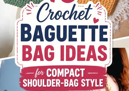 Crochet Baguette Bag Ideas for Compact Shoulder Bag Style