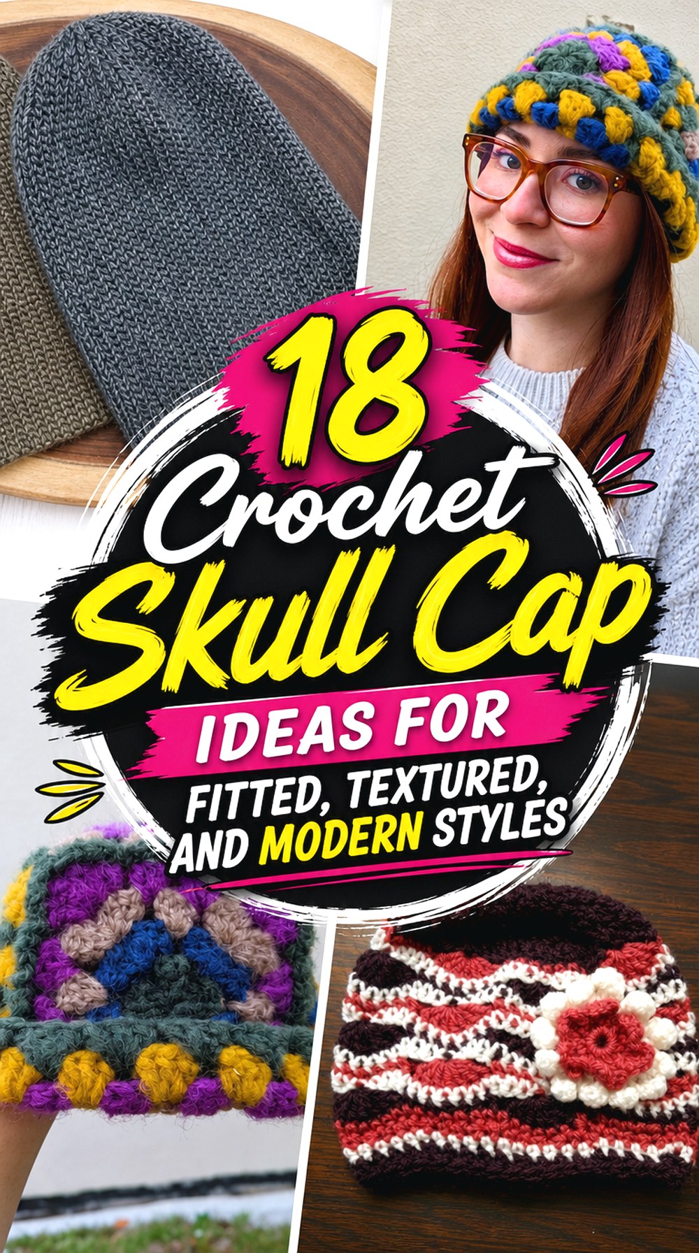 Crochet Skull Cap Ideas for Fitted, Textured, and Modern Styles
