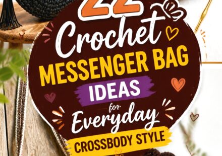 Crochet Messenger Bag Ideas for Everyday Crossbody Style